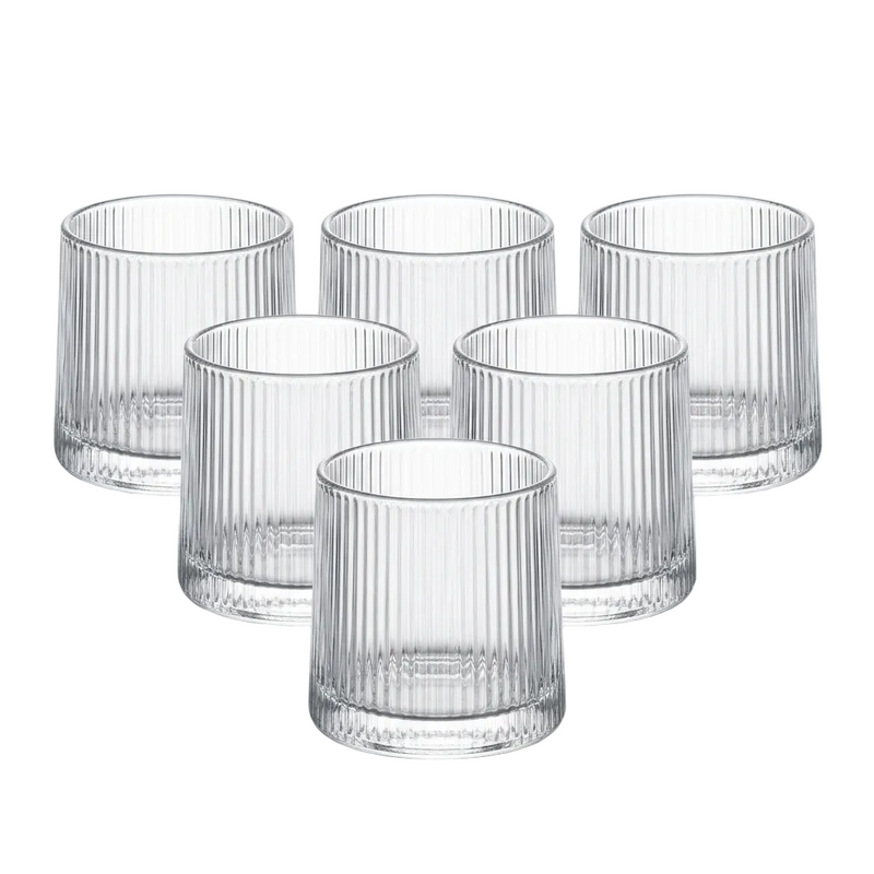 Minimalist Juice Glasses Set of 6