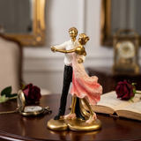 Romantic Dancing Couple Sculpture