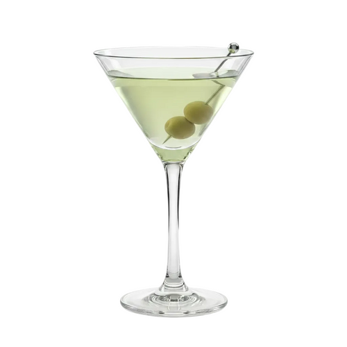 Minimalist Conical Martini Glasses Set of 6