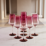 Elegant Aura Wine Glass Set of 6