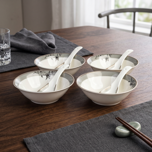 Pearl Ethereal Blossom 12pc Bowl Set