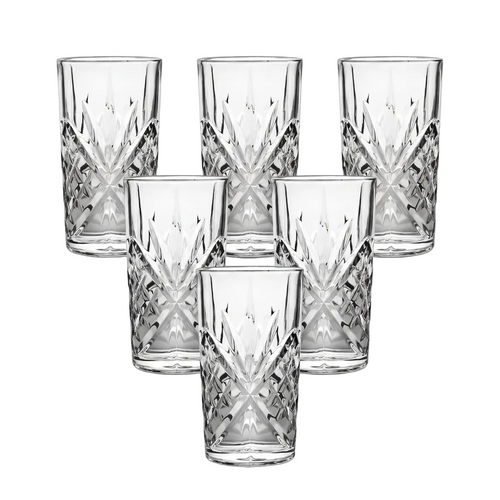 Prism Textured Glasses Set of 6