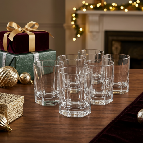 Elegant Banquet Glassware Set of 6