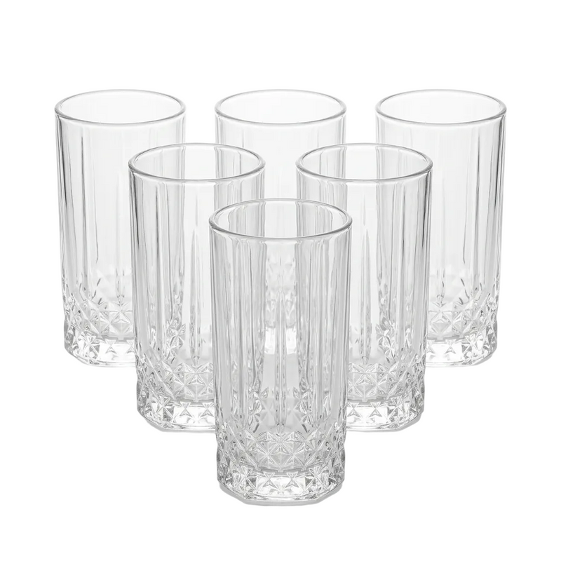 Imperial Geometric Cut Glasses Set of 6