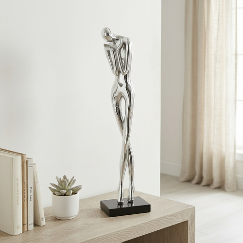 Modern Abstract Couple Sculpture