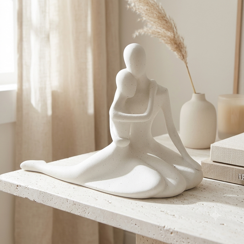 Eternal Bond Connection White Statue