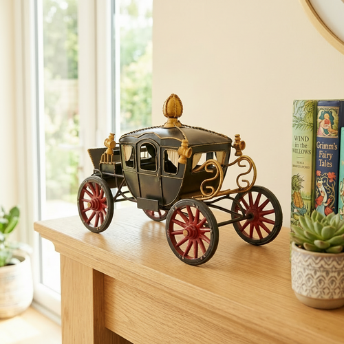 Imperial Horse Carriage Car Showpiece