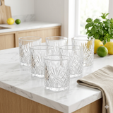 Sterling Cut Whiskey Glasses Set of 6