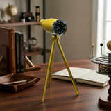 The Explorer – Vintage Telescope Tripod Clock