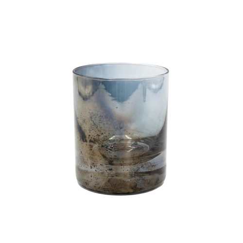 Elegant Mercury Tinted Glasses Set of 6