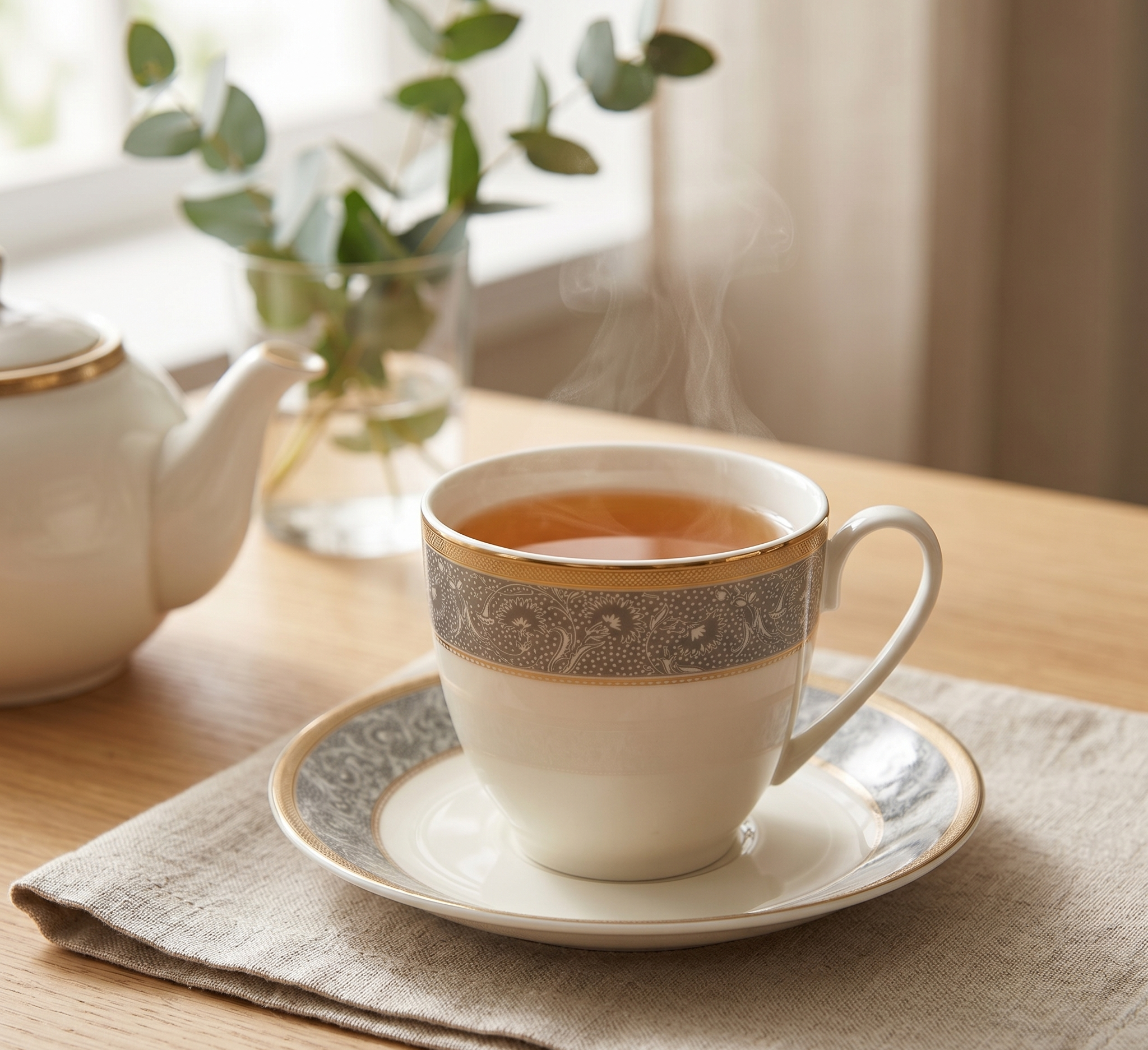 Pearl Imperial Grace 12pc Tea Set