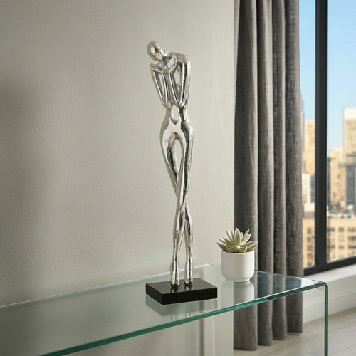 Modern Abstract Couple Sculpture