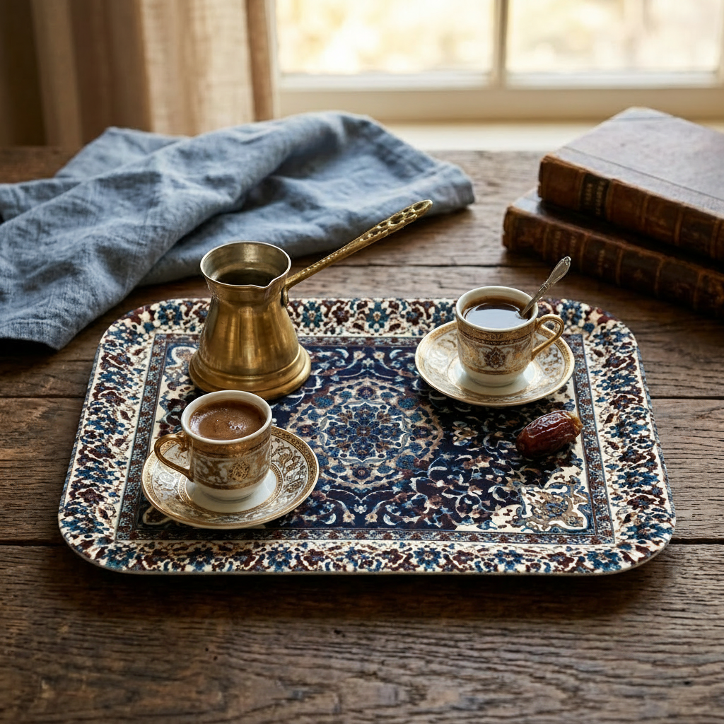 Elegant Style Geometrical Serving Tray