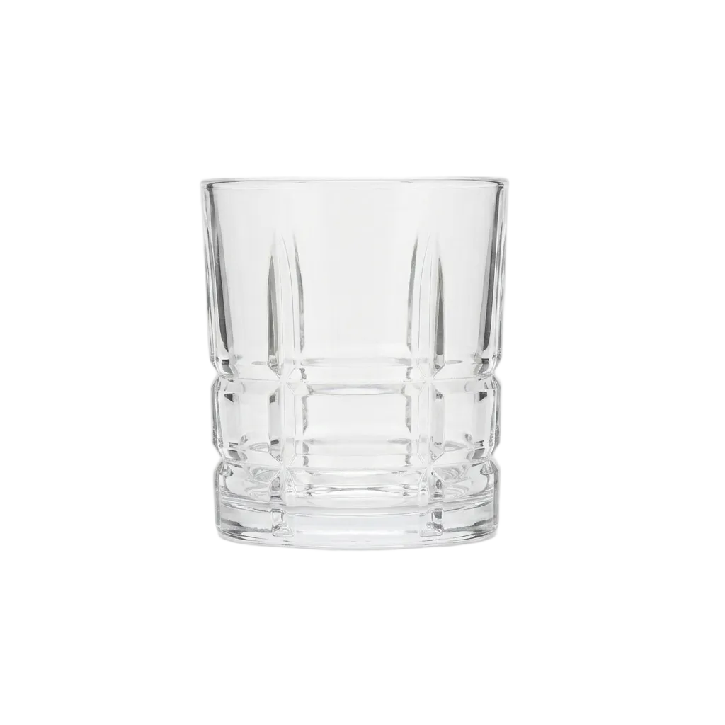 Elegant Grid Glasses Set of 6