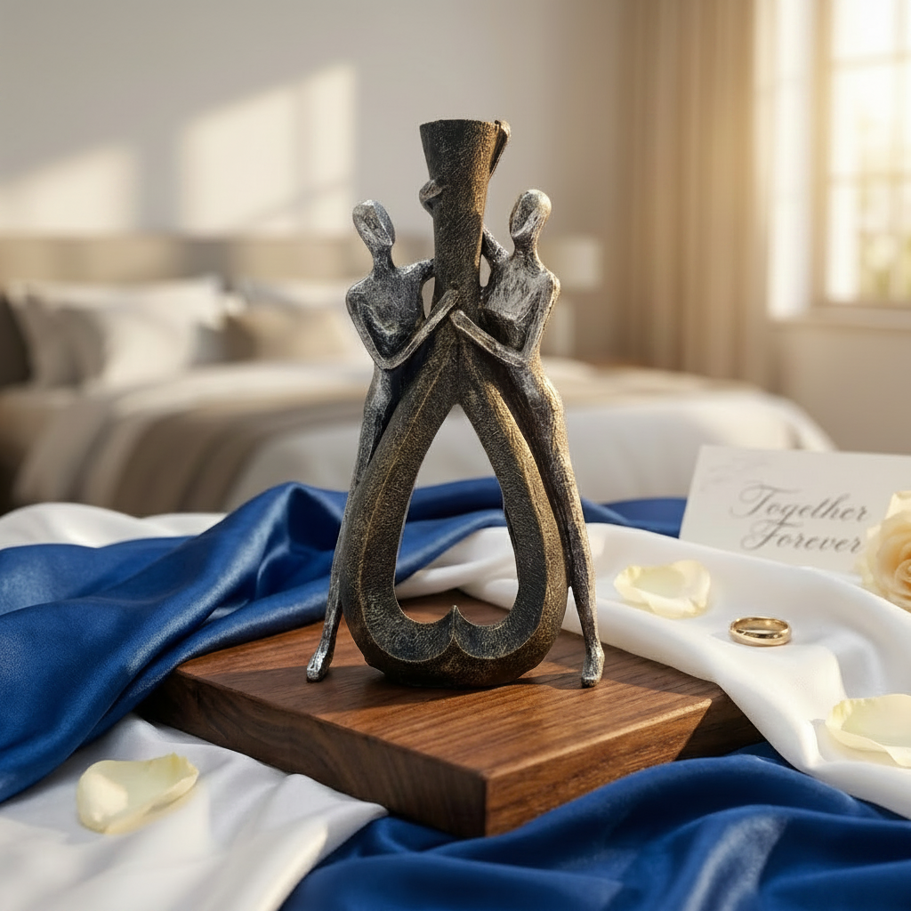 The Shared Heart Couple Figurine