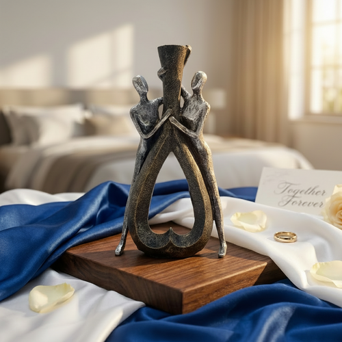The Shared Heart Couple Figurine