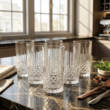 Heritage Crystal Glasses Set of 6