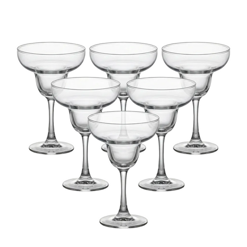 Elegant Margarita Glasses Set of 6
