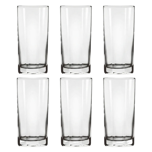 Modernist Crystalline Glasses Set of 6