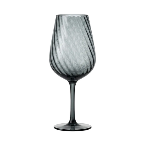 Smoky Grey Wine Glasses Set of 6