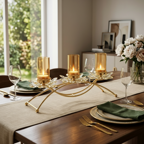 Imperial Trio Arched Candle Stand