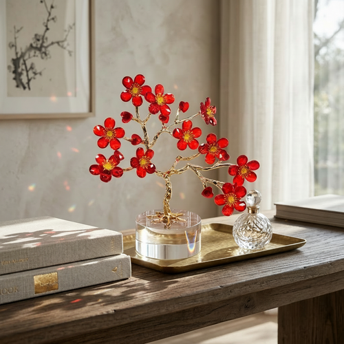 Luxury Crystal Cherry Blossom Tree