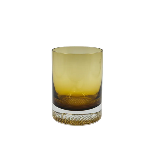 Elegant Amber-Tinted Glasses Set of 6