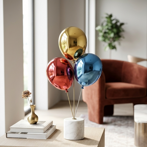 Elegant Multi Color Balloon Showpiece