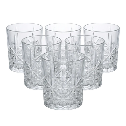 Imperial Starburst Glasses Set of 6