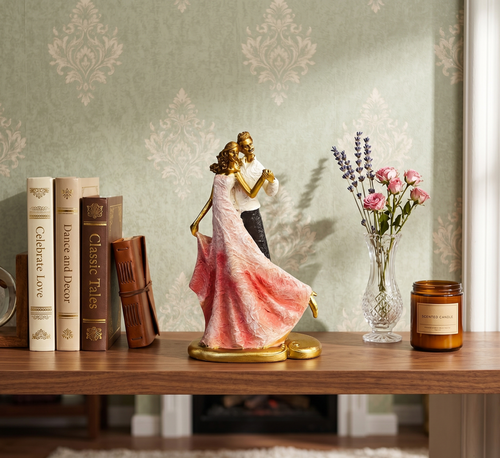 Elegant Dancing Couple Showpiece
