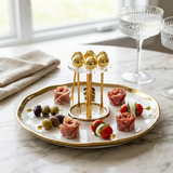 Ethereal Platter with Integrated Fork Carousel