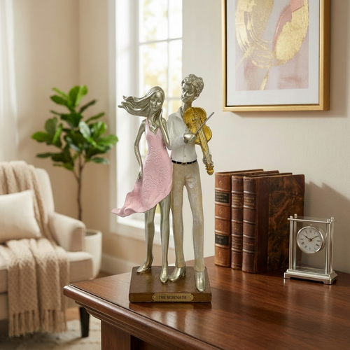 Premium Musical Couple Sculpture