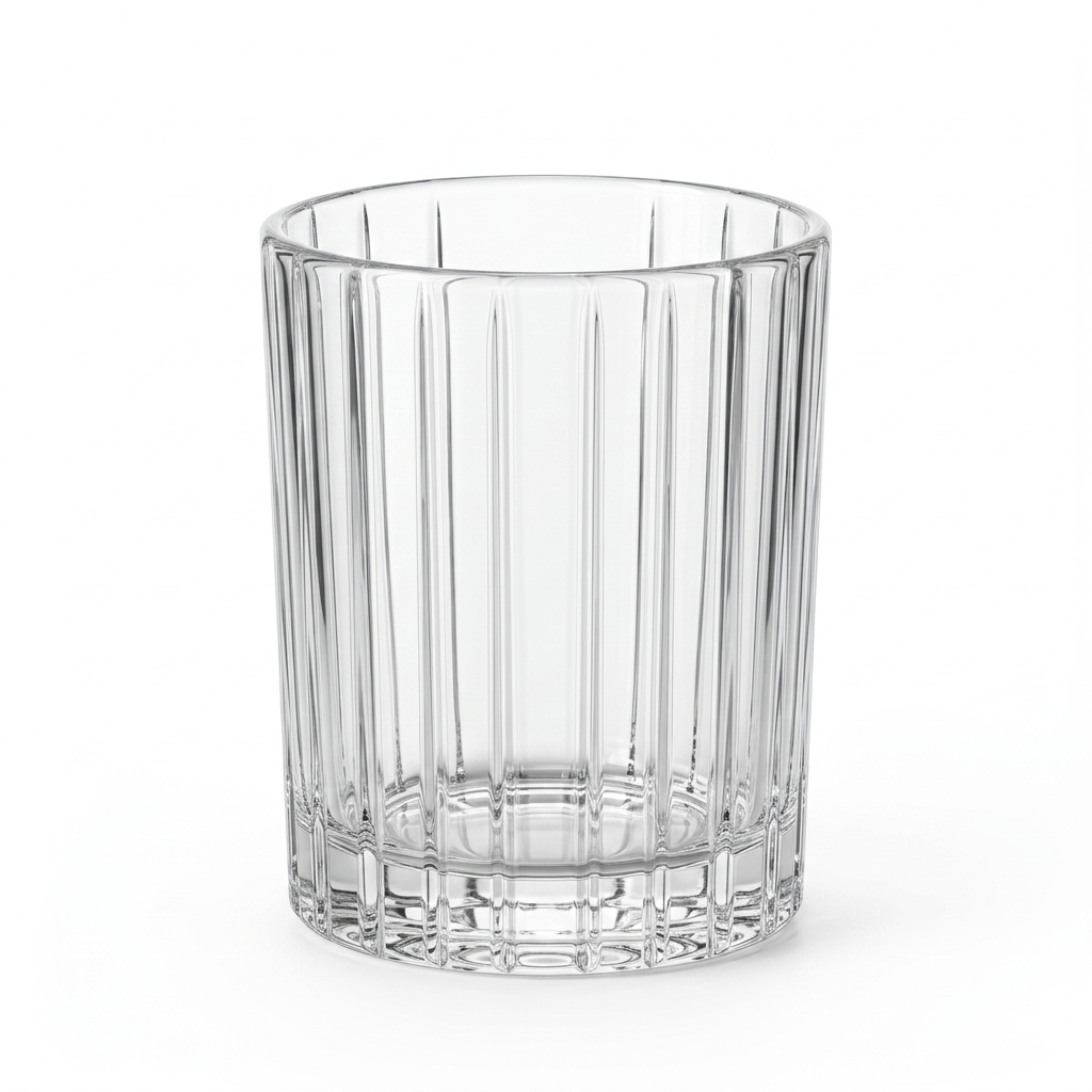 Premium Ribbed Glasses Set of 6