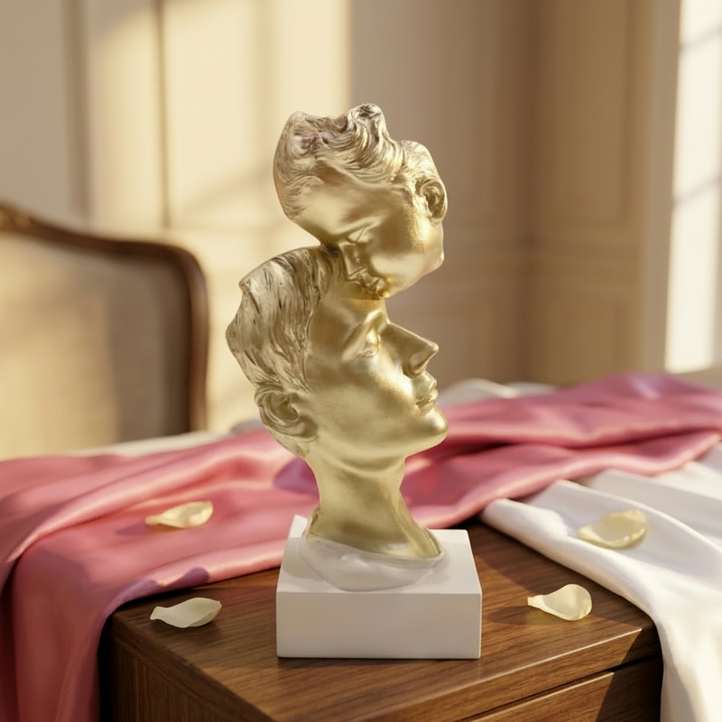 Parent & Child Bond Gold Accent Sculpture