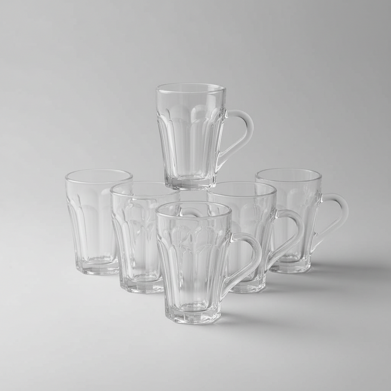 Classic Modern Glasses Set of 6