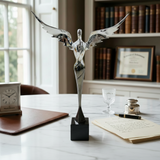 Elegant Ascending Angel Figurine