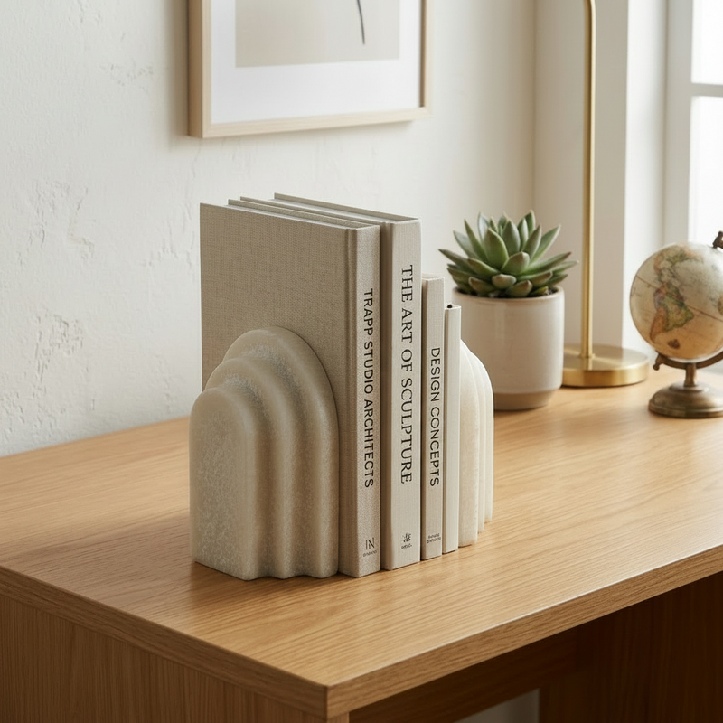 Natural Marble Stepped Arched Showpiece