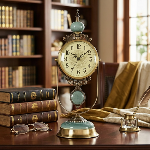 Victorian Style Mechanical Pendulum Clock