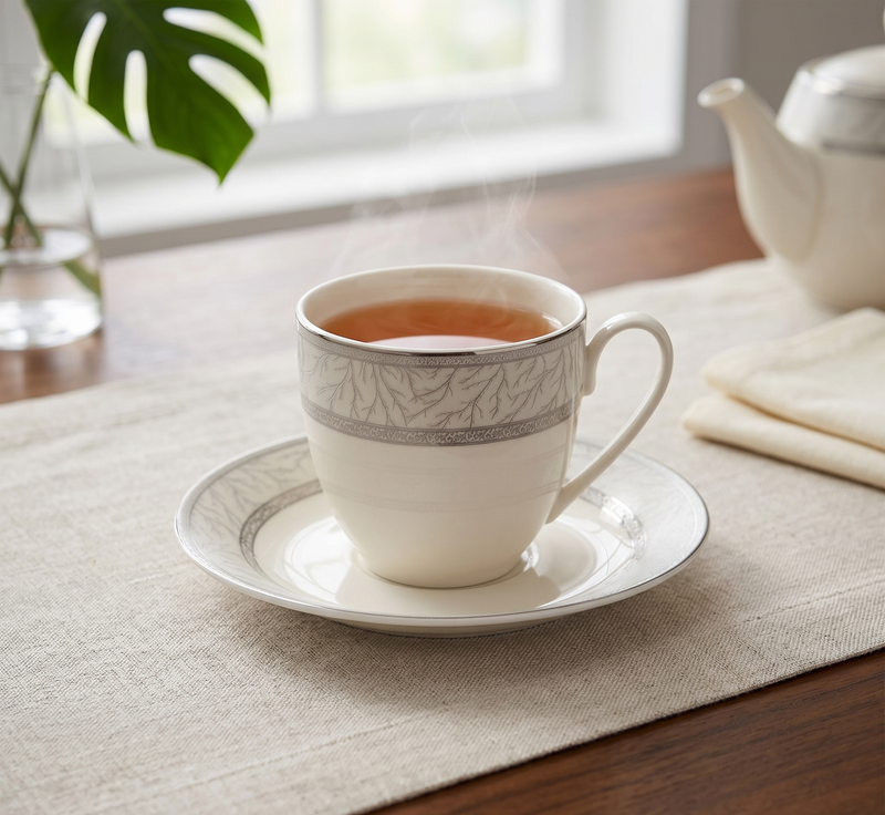 Pearl Silver Elegance 12pc Tea Set