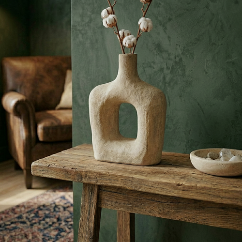Elegant Arched Hollow Vase