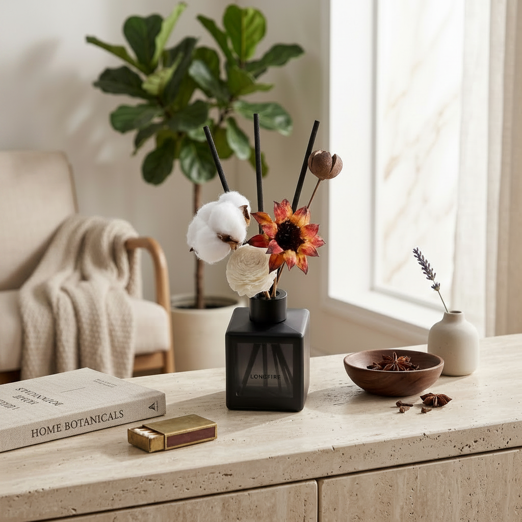 Luxury Botanical Reed Diffuser Set