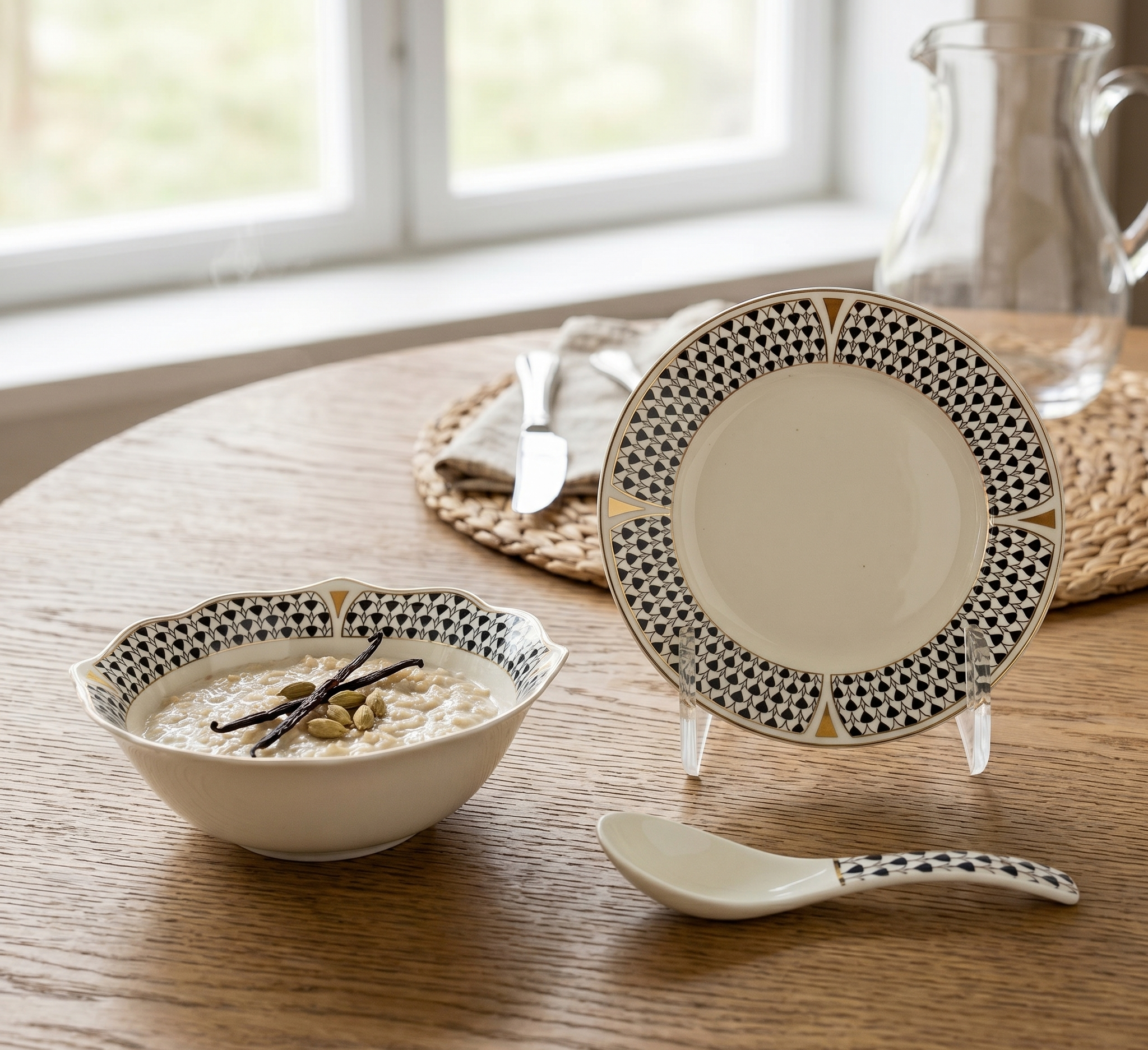 Pearl Midnight Mosaic 18pc Bowl Set