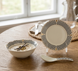 Pearl Midnight Mosaic 18pc Bowl Set