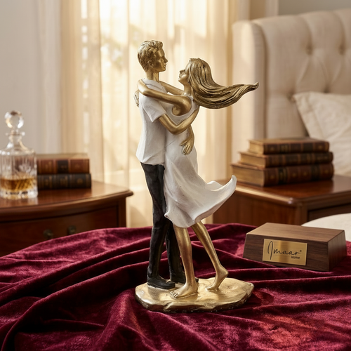 Elegant Embrace Couple Figurine
