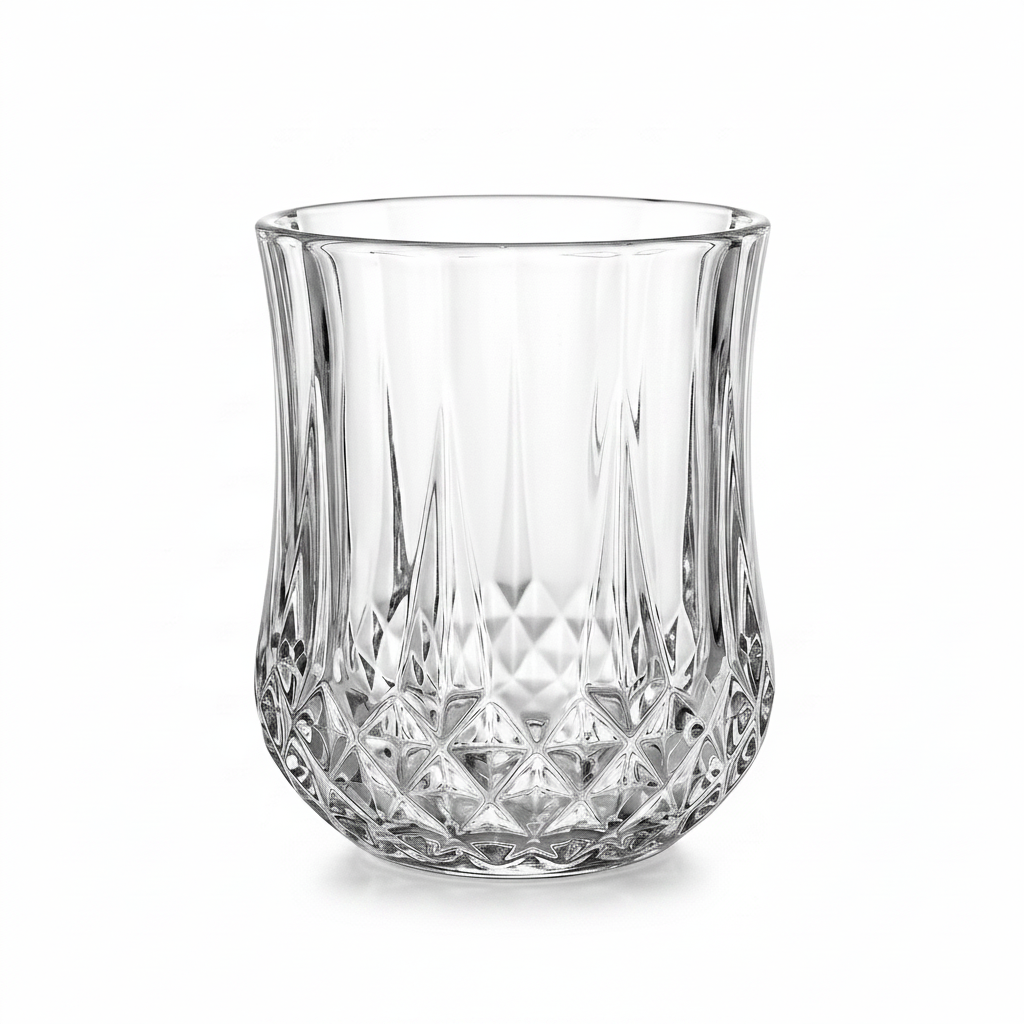 Elegant Tulip Shaped Glasses Set of 6