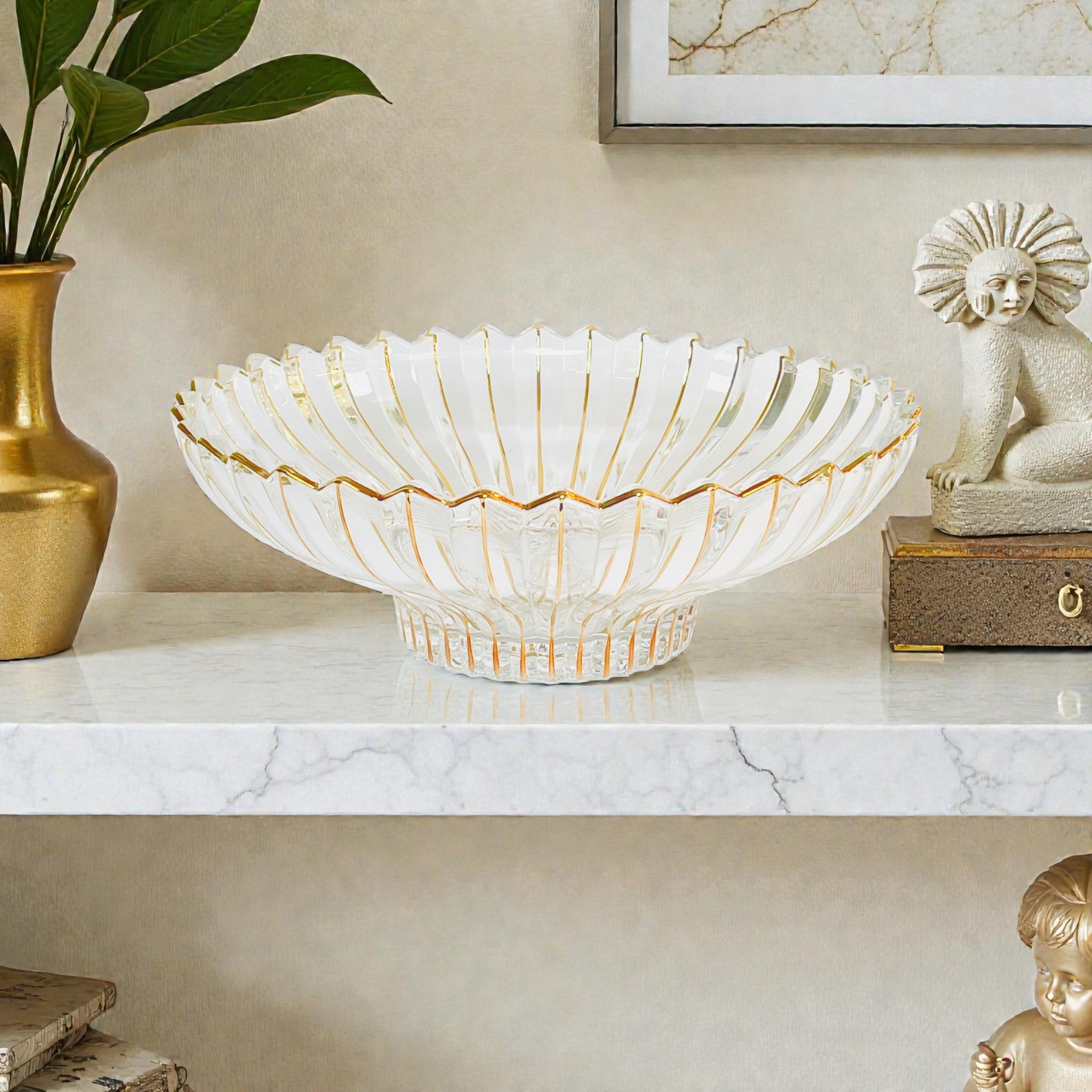 Crystal Luxe Designer Bowl