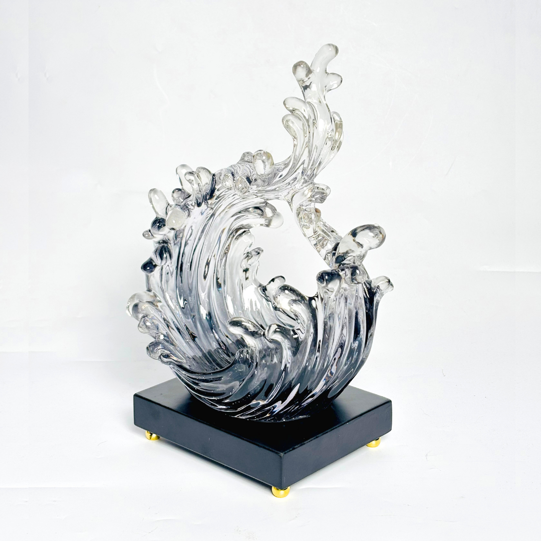Crystal Flame Showpiece