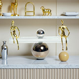 Sophisticated Golden Men Showpiece