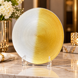 Modern Two Tone Decorative Plate Set Of 6