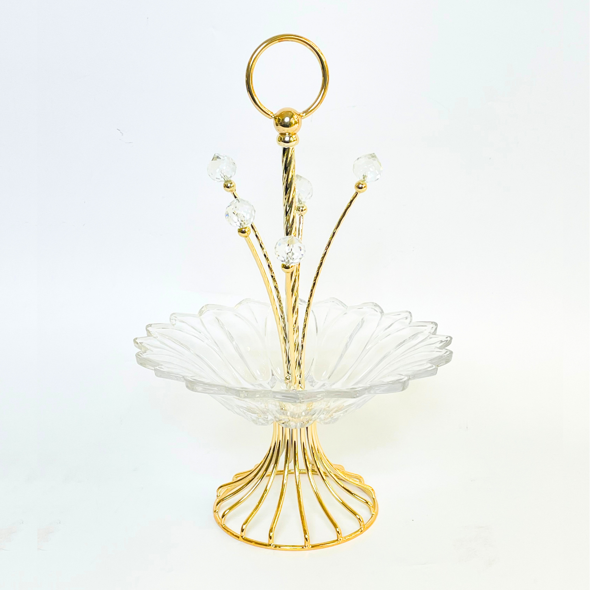 Royal Gleam Glass Tray